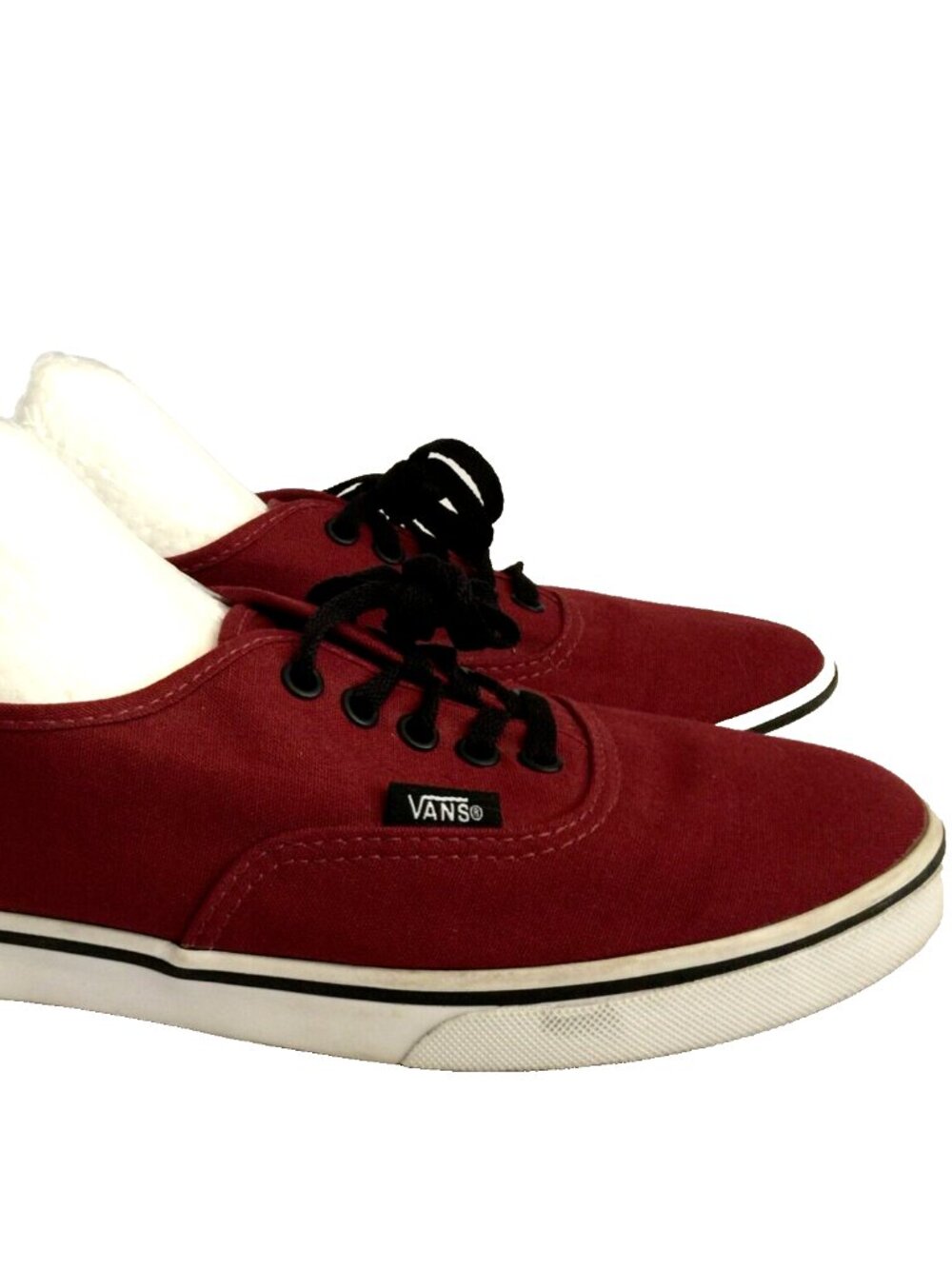 VANS PORT ROYALE LOW TOP SHOES MENS 6.5 WOMENS 8 OFF THE WALL CANVAS SNEAKERS